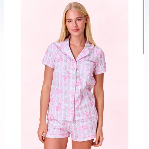 Roller Rabbit x Love Shack Fancy Pajama Set Heirloom Monkey - Picture 2 of 6